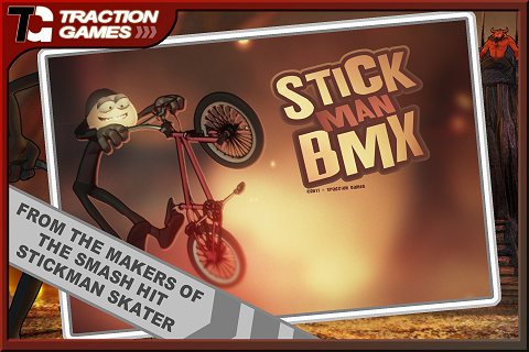 Stickman BMX Free free app screenshot 1