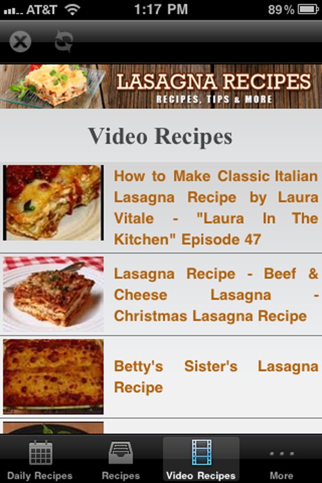 Lasagna Recipes!