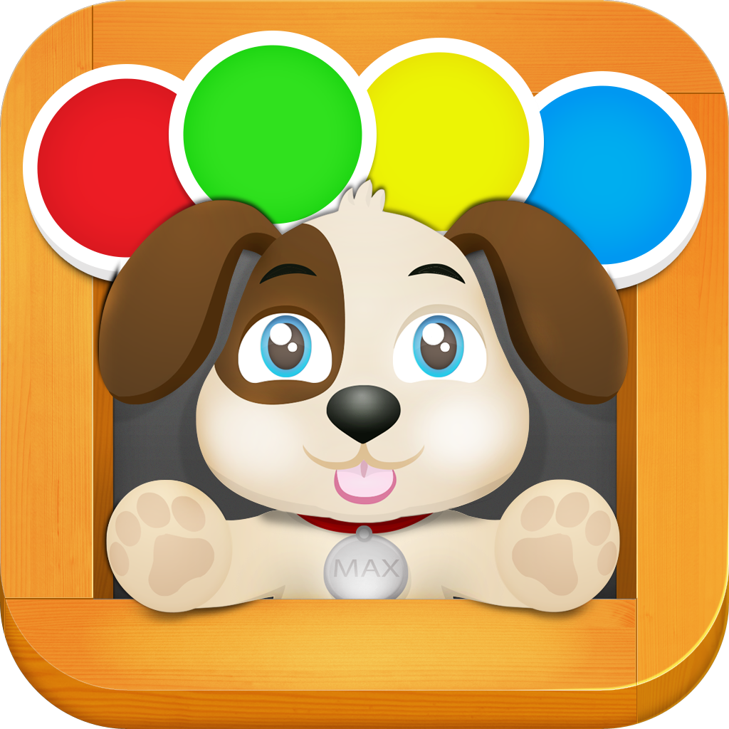 Learn Colors With Max the Dog for Kids