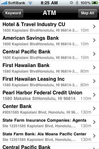 Nearby Navigator free app screenshot 4