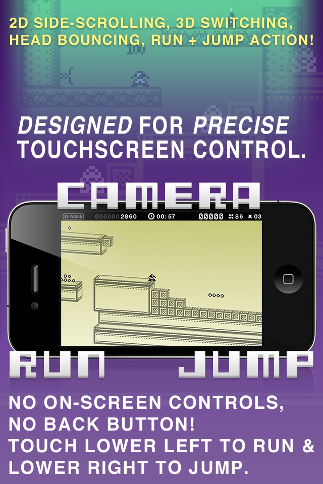‘1-bit Ninja’ Is A Seductive 3D Run & Jump Game App