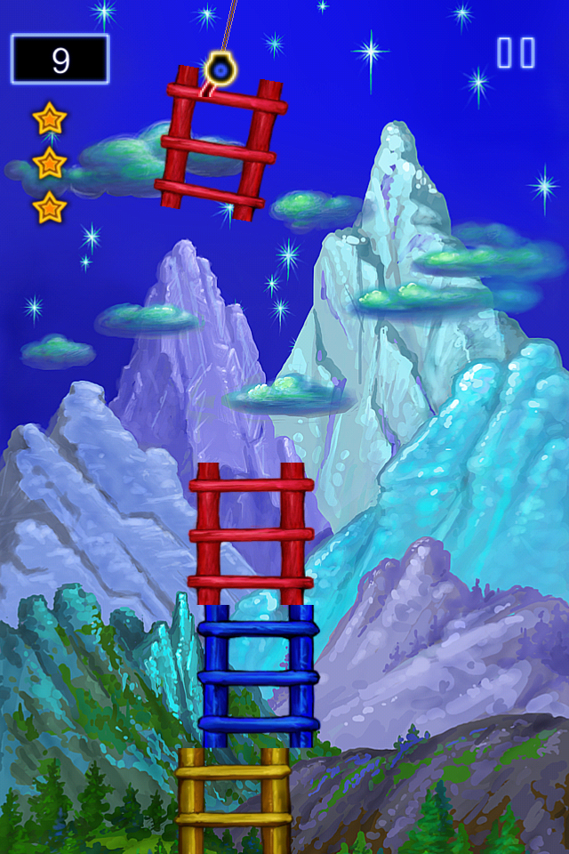 Tap Ladder Insanity to the Moon - a Fun, Family Game for Adults and Kids