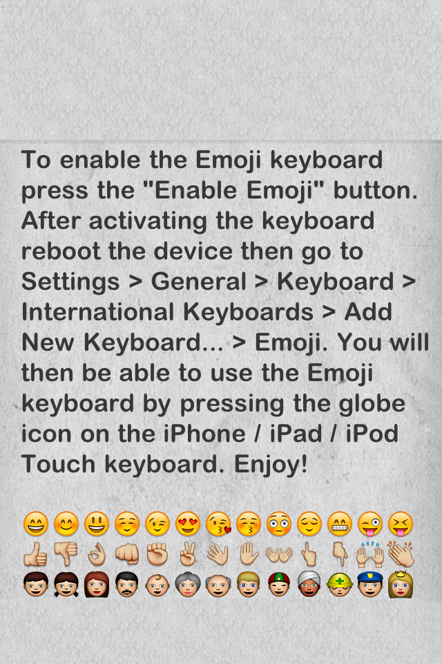 Download Emoji New Style app free for iOS.