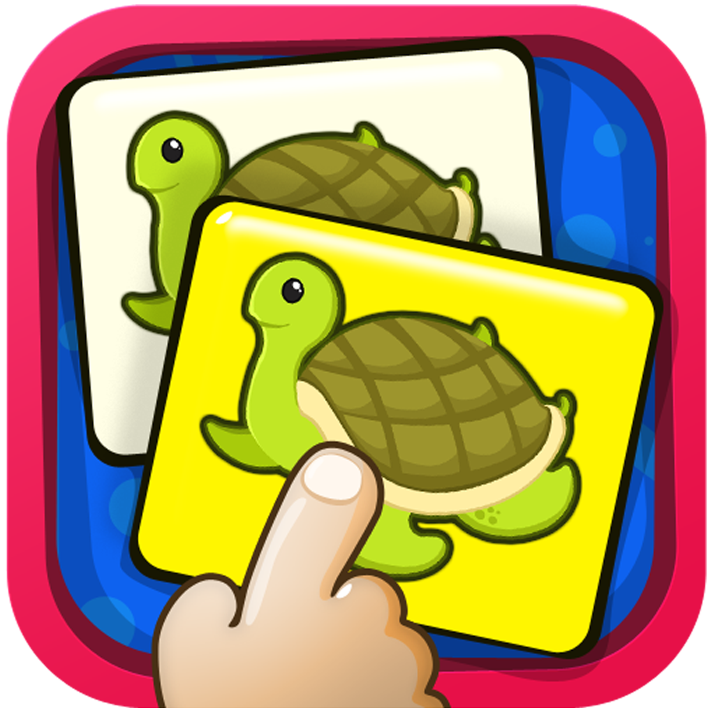 Match Them Together HD by KLAP - A great memory exercise for kids. They learn how to recollect and identify the order of pictures of animals, fruits, vegetables. toys.