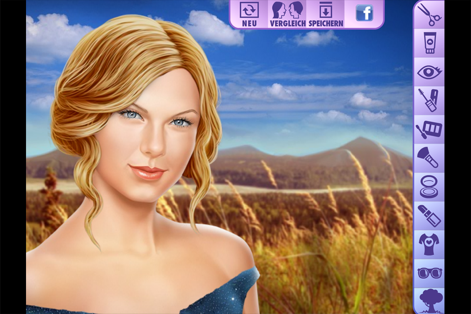 taylor swift dressup and makeup games