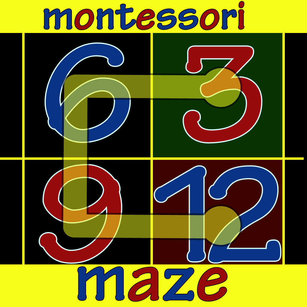 Montessori Numbers Maze Free