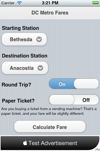 More apps related DC Metro Fare Calculator