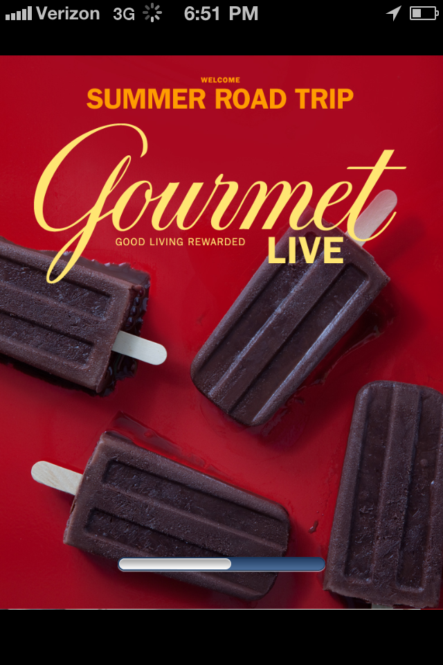 Gourmet Live free app screenshot 1