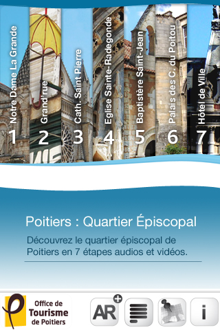 Guide audio de Poitiers