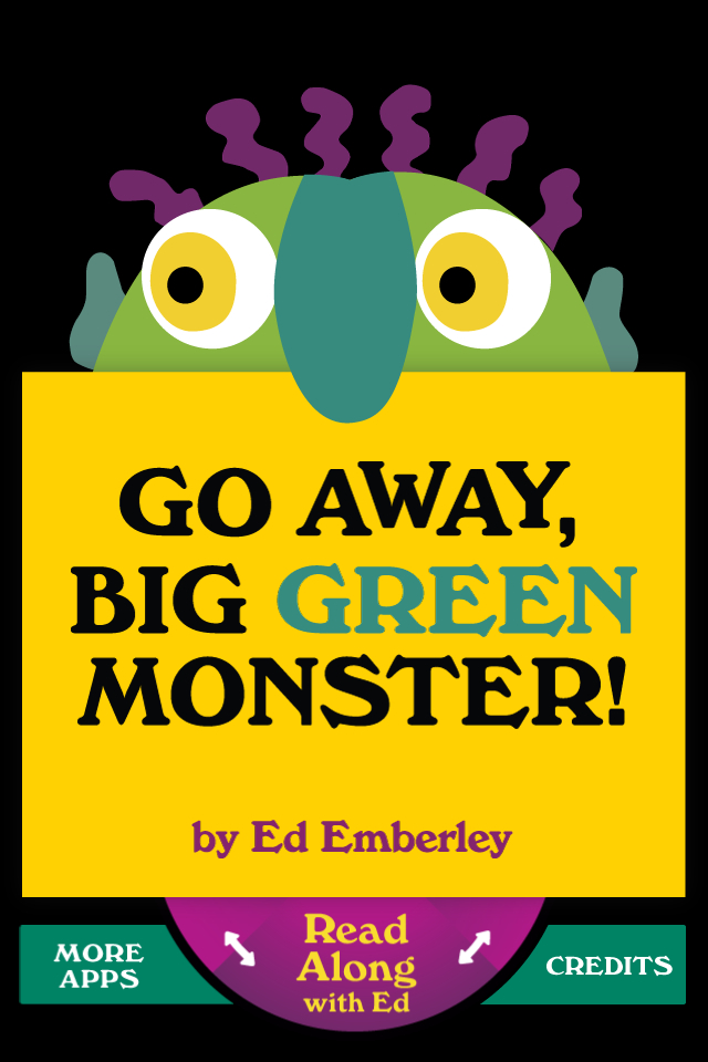 Go Away, Big Green Monster! for iPad for iPad Digital Storytime's Review