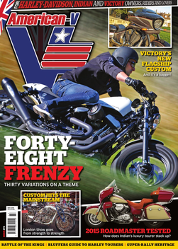 American-V - The American V-Twin Motorcycle Magazine LOGO-APP點子