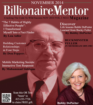 Billionaire Mentor Magazine – Helps in Makin Up your Personal Dreams and Money Maker Business Success LOGO-APP點子