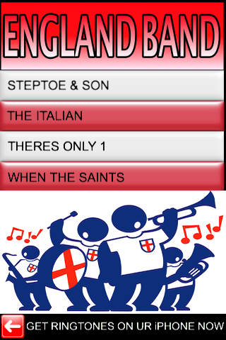 England Band screenshot 3