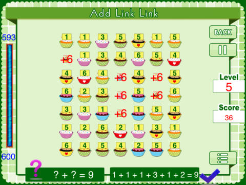 loveBaby——Kid Math Easy《 Add Link Link》 screenshot 3