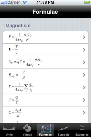Physics Formulae screenshot 4