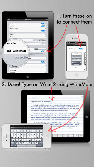 【免費生產應用App】WriteMate - External Keyboard for Writing on Write 2-APP點子