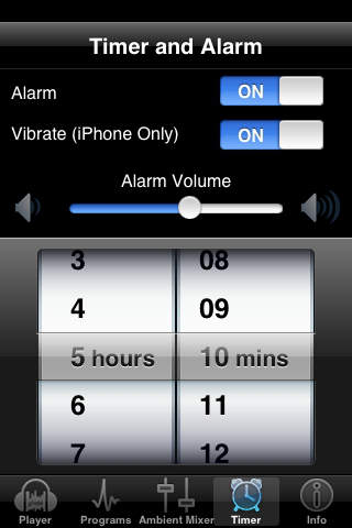 Perfect Sleep Ambient Brainwave Mixer Screenshot 4