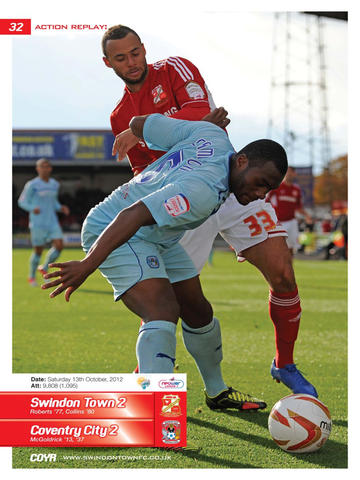 【免費運動App】COYR - The Official Matchday Programmes of Swindon Town FC-APP點子