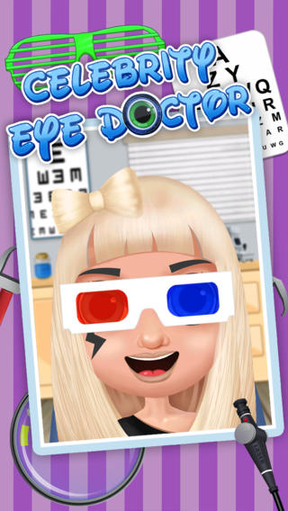 Crazy Little Celebrity Eye Doctor in Baby Vet Pet Ambulance to Make Up and Rescue Fashion Kids games