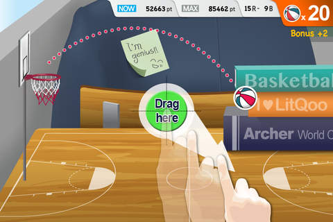 BasketWorldCup - baksetball game screenshot 2