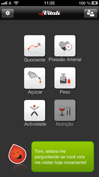 Captura de tela do iPhone 1