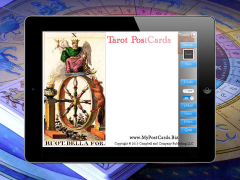 Classic Tarot PostCards screenshot 3