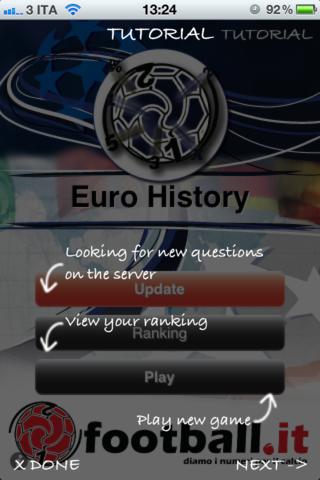 iFootball Europei History screenshot 2