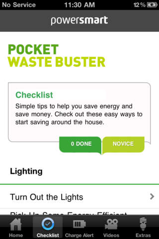 Pocket Waste Buster - by BC Hydro Power Smart screenshot 2