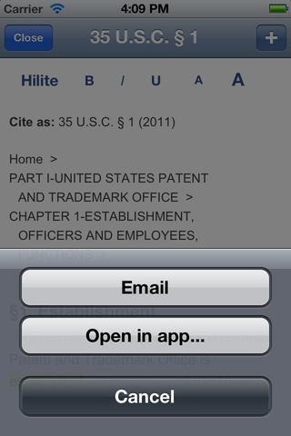 U.S. Code Title 35 - Patents screenshot 3