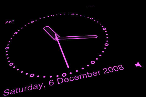 Clock 3D screenshot 2