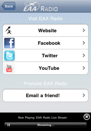 EAA Radio screenshot 2