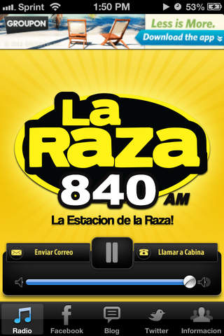 La Raza 840 AM screenshot 2