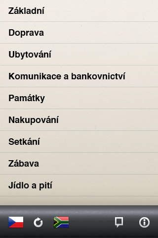 Traveller Dictionary and Phrasebook Afrikaans - Czech screenshot 3