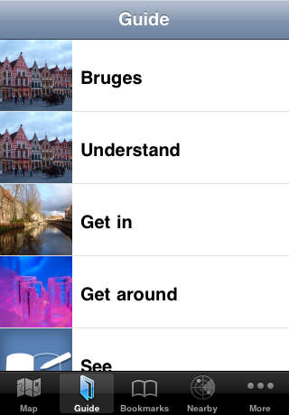 Bruges Offline Map & Guide screenshot 2