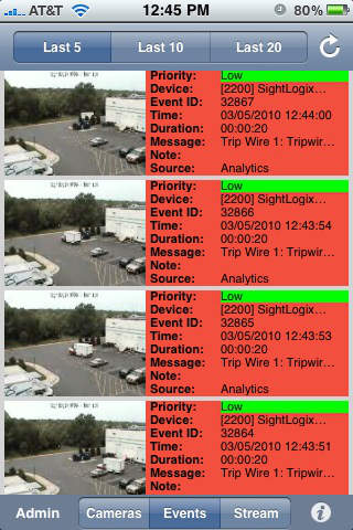 CAVU PRO video surveillance screenshot 3