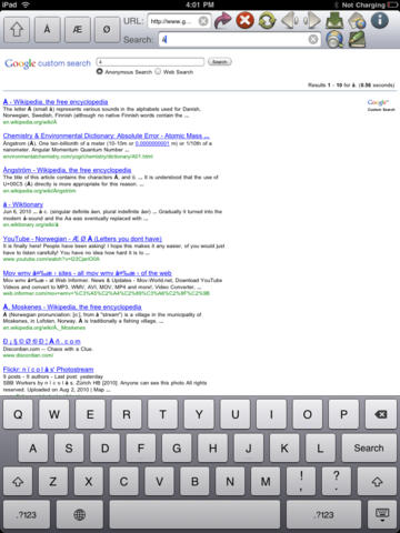 Norwegian Web Keyboard screenshot 2
