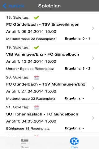 FC Gündelbach screenshot 2