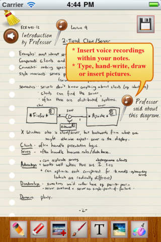 VoiceNote Notepad Voice Recorder and Drawing Pad