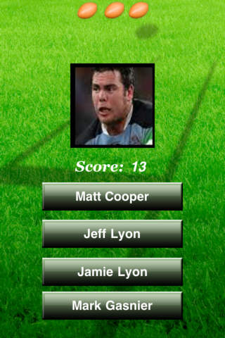 Rugby League: Name The Player screenshot 3