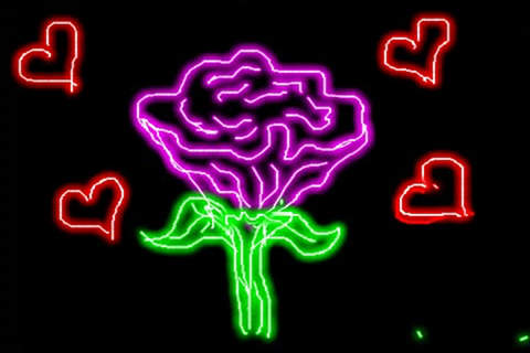 Animated Glow Doodle Lite screenshot 4