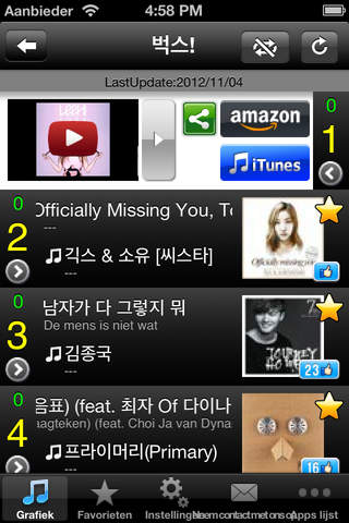 K-POP Hits! - Get The Newest K-POP Charts! screenshot 2