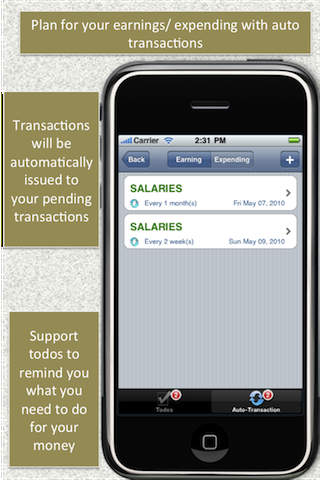 Smart Money - w/planning, monitoring, tracking your money screenshot 4