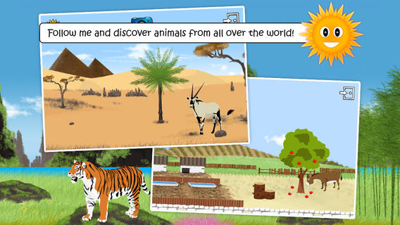 Find Them All: looking for animals - Educational game for kids - Discovery of farm and world wildlif