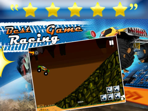 【免費遊戲App】Monster Truck Speedway Pro-APP點子