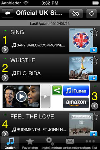 UK Hits! - Get The Newest UK Charts! screenshot 2