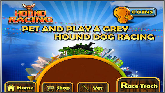 Grey Hound Racing Free Pet Dog Sim Tycoon Game