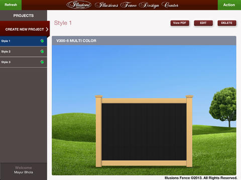【免費商業App】Illusions Fence Design Center-APP點子