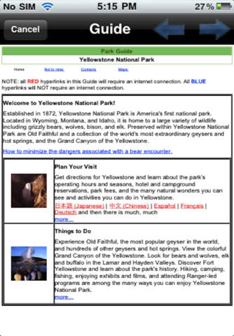 免費下載交通運輸APP|Yellowstone National Park - GPS Map Navigator app開箱文|APP開箱王