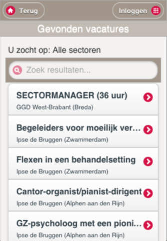 MijnWerk.nl screenshot 3