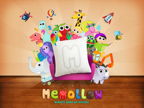 Memollow - Memory Game on Pillows for Kids
